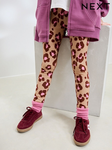 Animal Cosy Fleece Lined Leggings (3-16yrs) (F03747) | €9 - €16