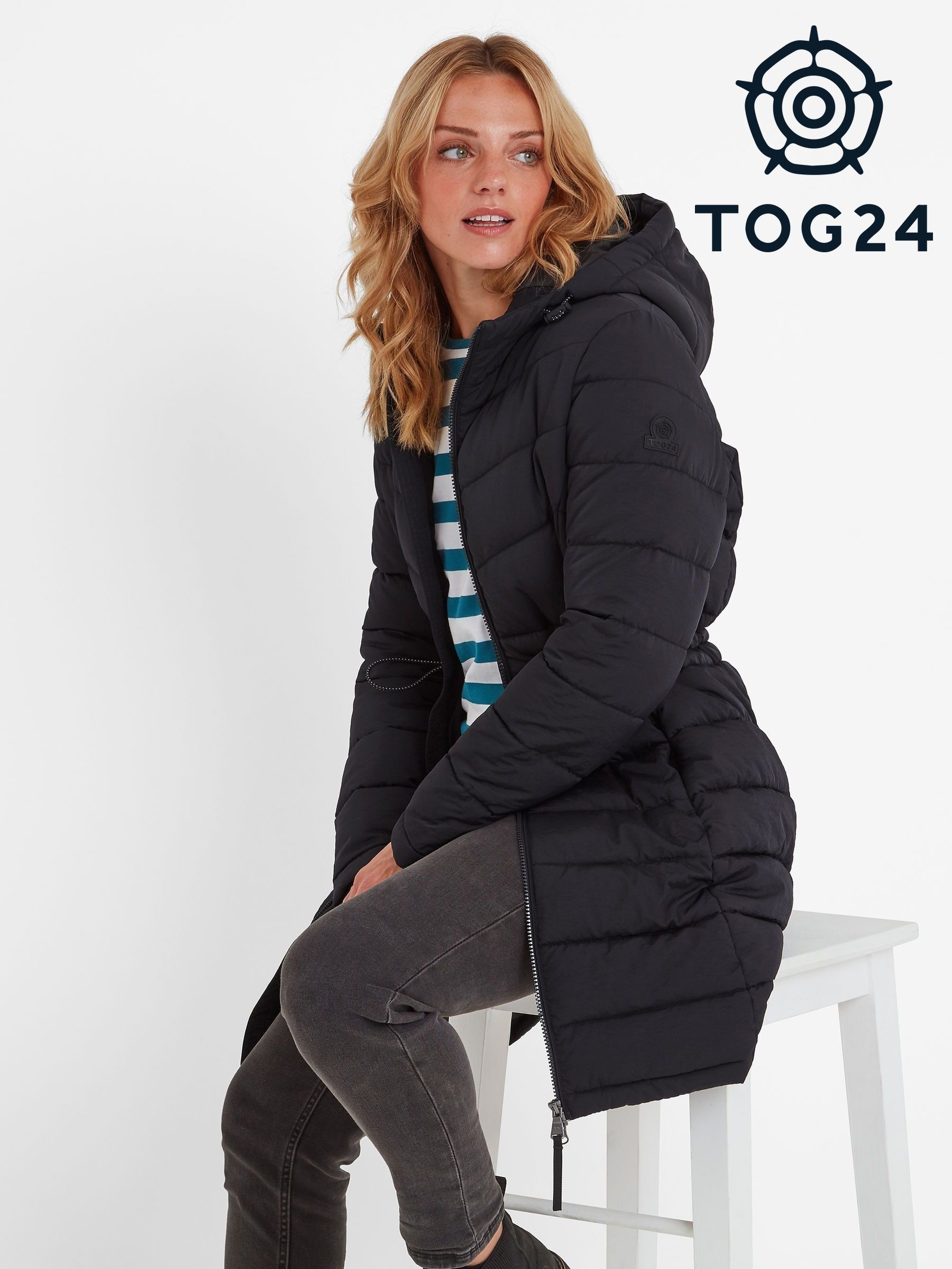 Curve Black Parka Mid Coats Next Luxembourg