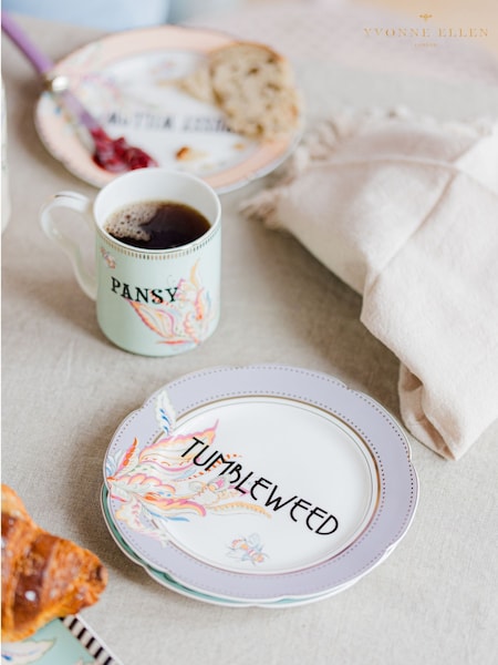 Yvonne Ellen Set of 4 Multi Floral Tea Plates (F04496) | €65