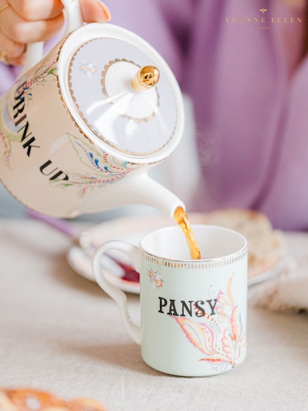 Yvonne Ellen Multi Floral Small Teapot and 2 Mug Set (F04499) | €81