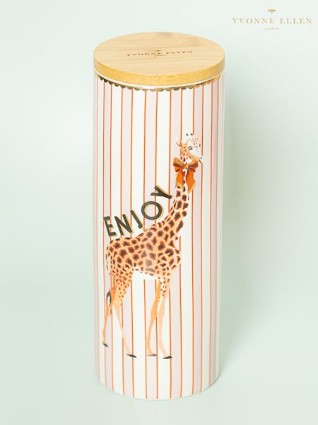 Yvonne Ellen Multi Large Giraffe Storage Jar (F04508) | €34
