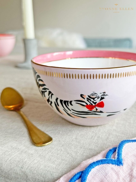 Yvonne Ellen Set of 4 Multi Animal Cereal Bowls (F04511) | €61