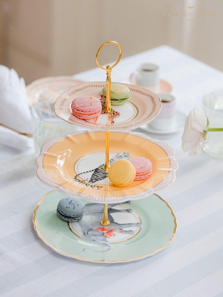 Yvonne Ellen Multi Animal 3 Tier Cake Stand (F04517) | €81
