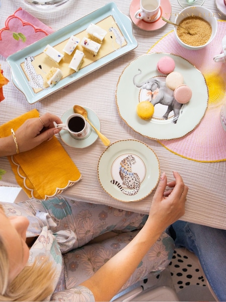 Yvonne Ellen Multi Elephant Sandwich Plate (F04530) | €27