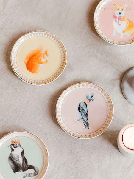 Yvonne Ellen Set of 4 Multi Best of British Ceramic Coasters (F04537) | €34