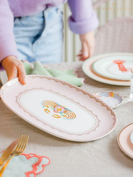 Yvonne Ellen Multi Crab Platter Plate (F04552) | €54
