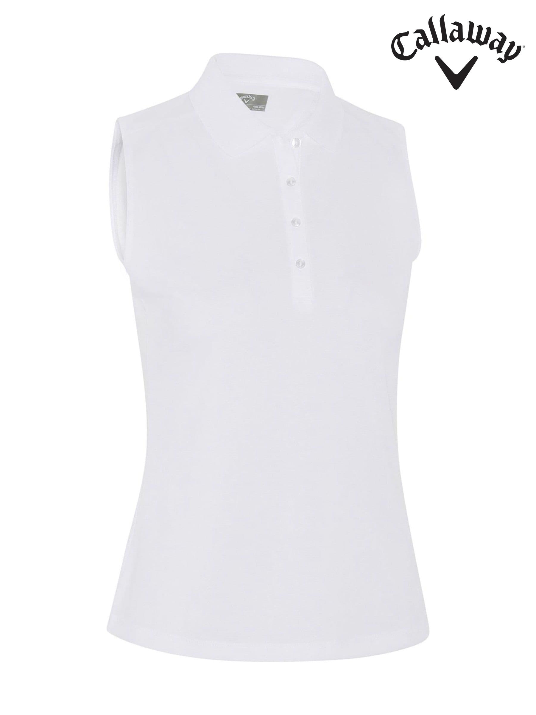Women s Polo Shirts White Sportswear Sleeveless Sportswear Next Luxembourg