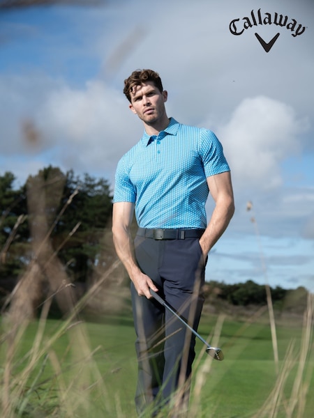 Callaway Apparel Blue Chev Tech Trousers II (F04573) | $95