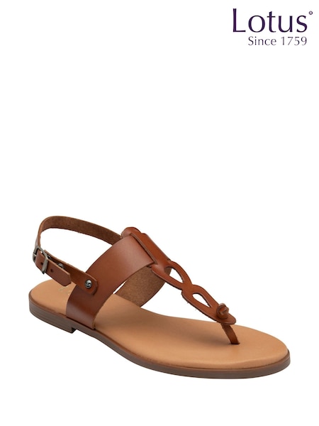 Maro - Lotus Toe Thong Low Tocuri Sandale (F04612) | 372 LEI