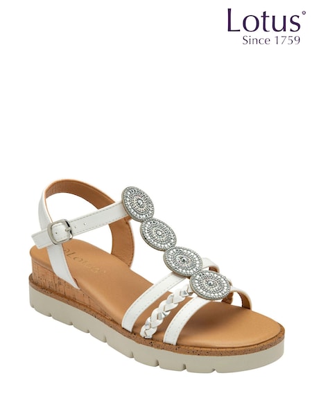 Blanco - Lotus Wedges Casual Sandals (F04636) | 64 €