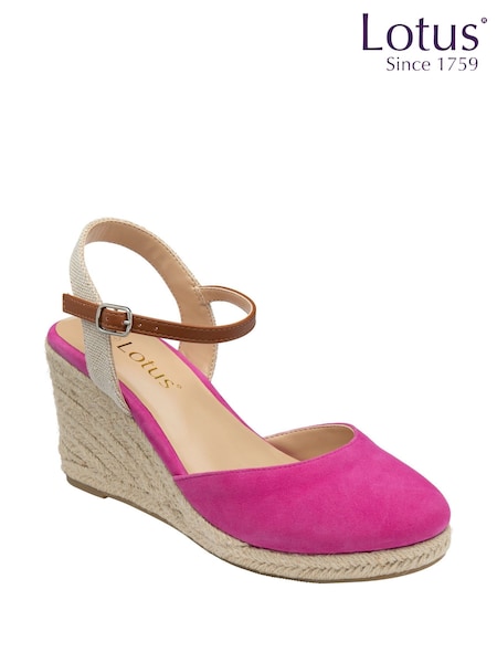 Vaaleanpunainen - Lotus Espadrilles Kengät (F04637) | €110