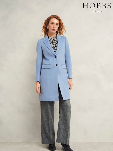 Hobbs Blue Cavendish Coat (F04729) | ₪1,655
