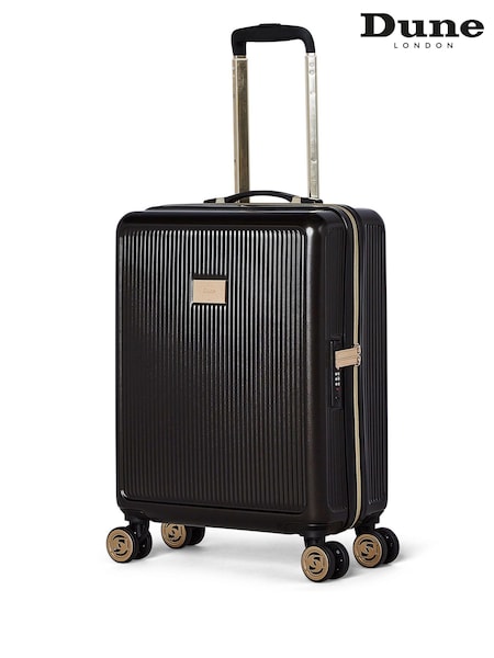 Dune London Black Olivia 55cm Cabin Suitcase (F04821) | AED728