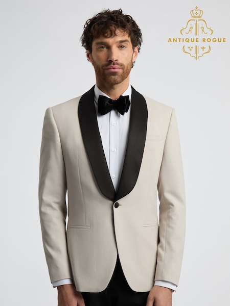 Antique Rogue Natural Contrast Lapel Dw Jacket (F04905) | R$ 1,470