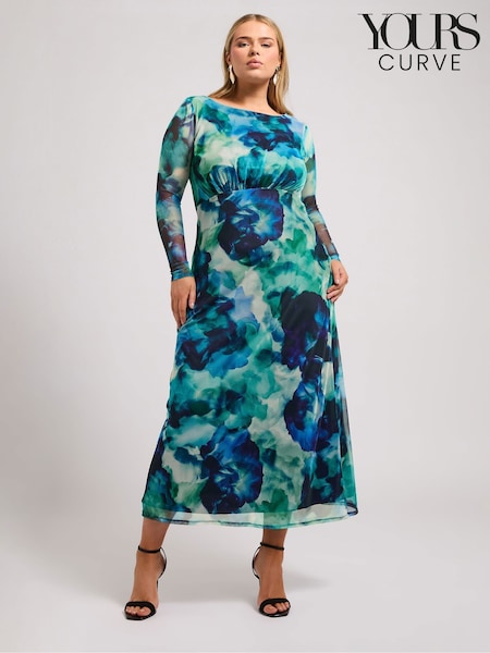 Sininen - Yours Curve London Mesh keräsi Mekon (F04936) | €79