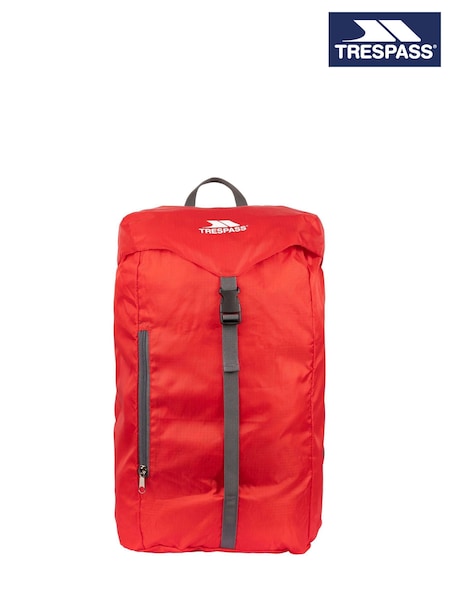 Trespass Red Venoy Packaway Rucksack (F05387) | kr570