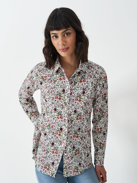 Crew Clothing Pink Lulworth 100% Cotton Shirt (F05455) | AED344