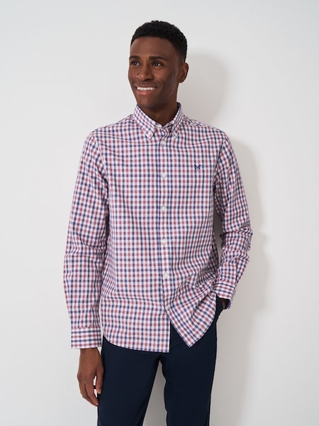 Crew Clothing Pink 100% Cotton Tattersall Check Twill Shirt (F05478) | 410 zł