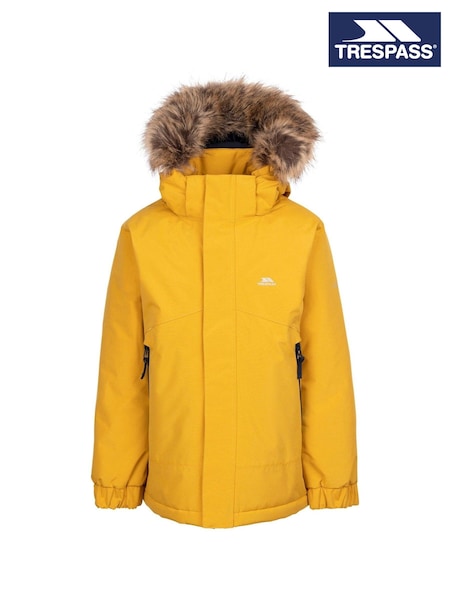 Trespass Kids Unisex Yellow Wyald Rainwear Jacket (F05523) | €100
