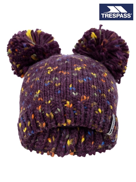 Trespass Unisex Kids Purple Ted Hat (F05541) | €29