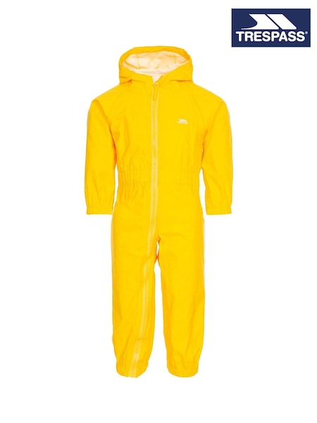Trespass Babies Yellow Button Puddlesuit (F05550) | AED210