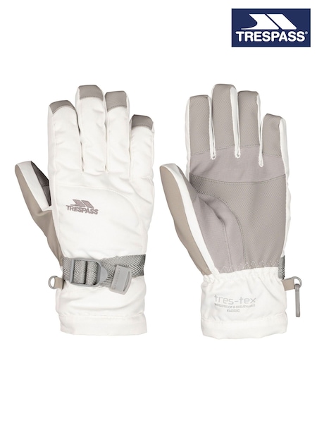 Trespass Unisex Kids Simms White Gloves (F05558) | 186 LEI