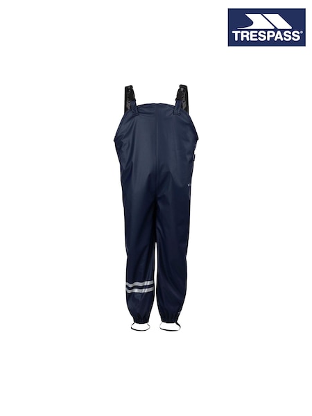 Trespass Unisex Kids Blue Raining Rainwear Trousers (F05570) | €53