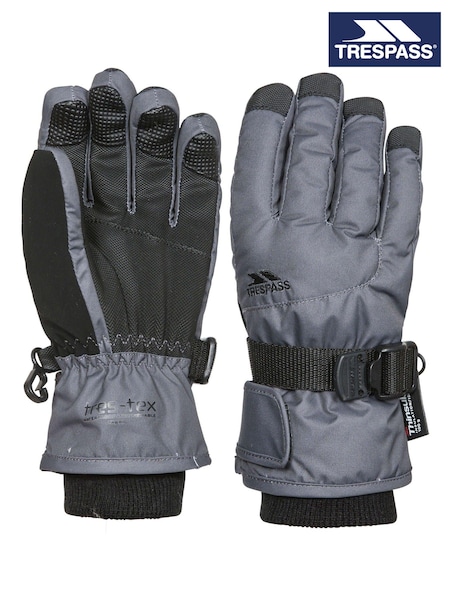 Trespass Kids Grey Winter Ergon II Gloves (F05595) | AED163