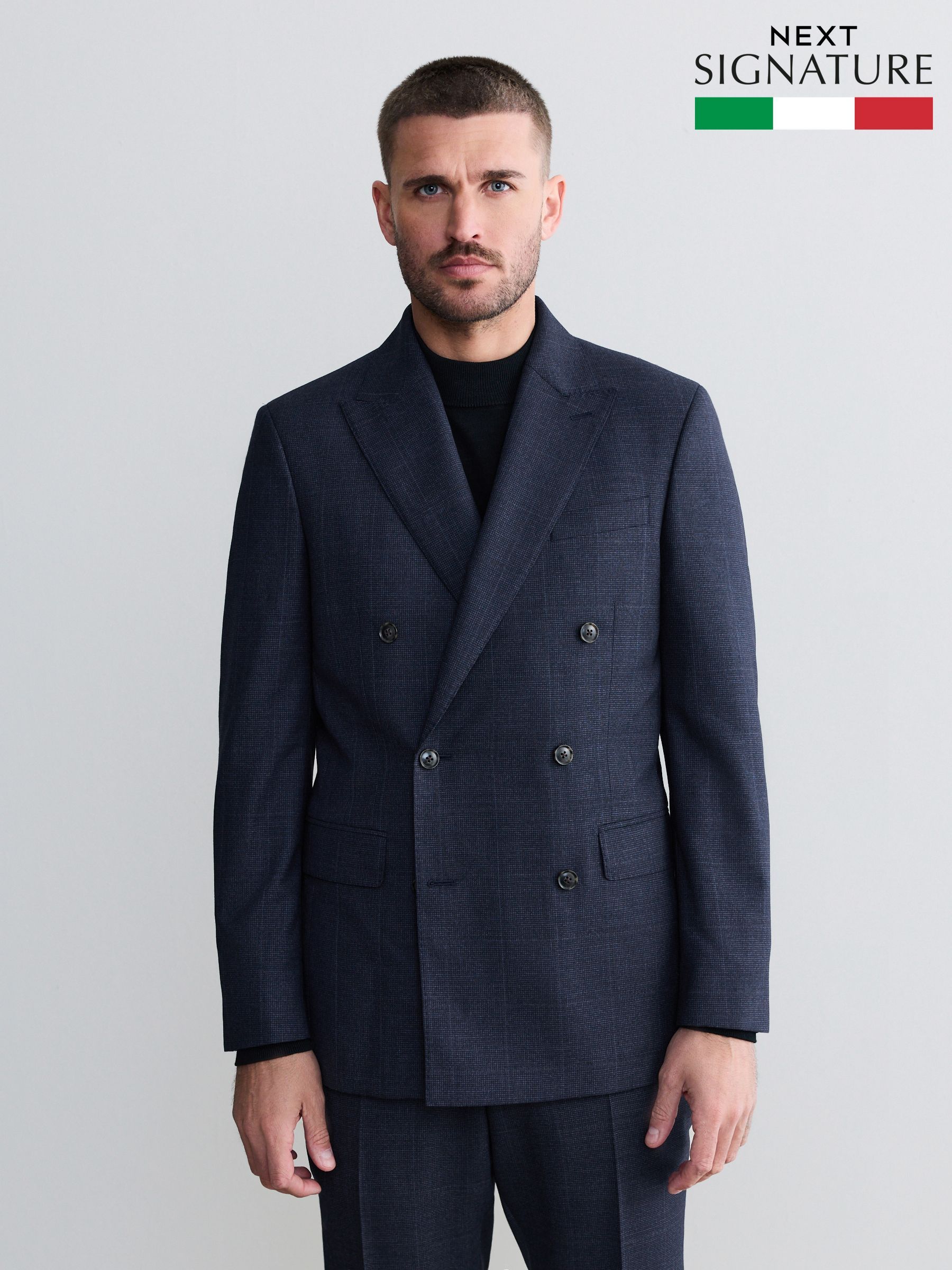 ジャケット・アウター Kenichi. double breasted suit jacket Men's Suit Jackets Double Breasted Suits | Next Japan