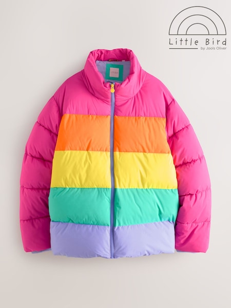 Little Bird by Jools Oliver Multi Adult Pastel Shower Resistant Padded Coat (F05837) | €95