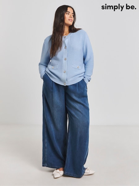 Simply Be Boxy Contrast Cardigan (F05882) | € 53