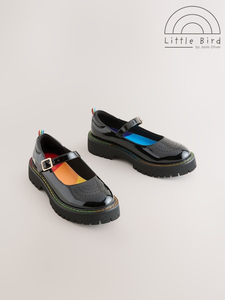 Little Bird by Jools Oliver Back to School Patent Mary Jane Shoes (F05990) | 209 LEI - 253 LEI