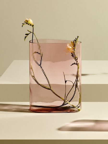 Nude Dusty Rose Mist Tall Vase (F06031) | €198