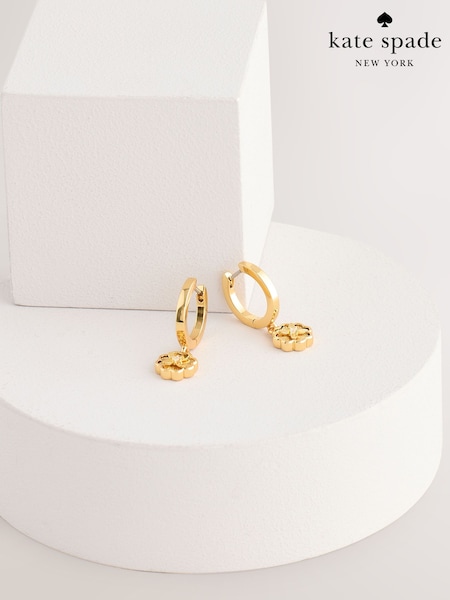 Kate Spade Gold Tone Huggies Earrings (F06100) | €40.50