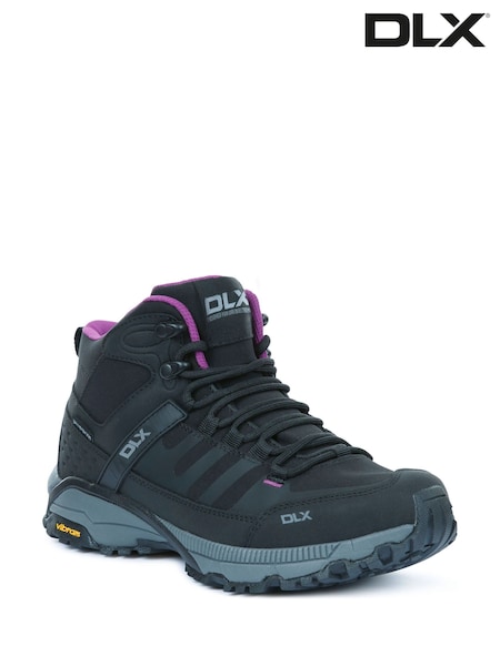 DLX Black Female Riona Hiking Black Trainers (F06197) | €179