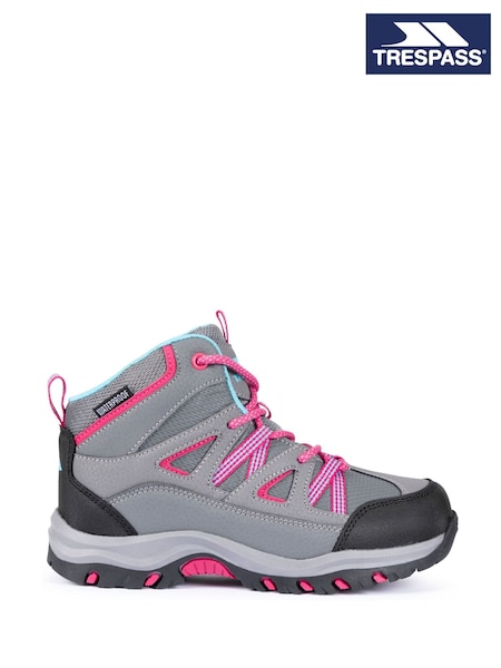 Trespass Unisex Grey Gillon II Mid Cut Boots (F06220) | 89 €