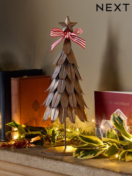 Bronze Metal Christmas Tree Ornament (F06386) | €20