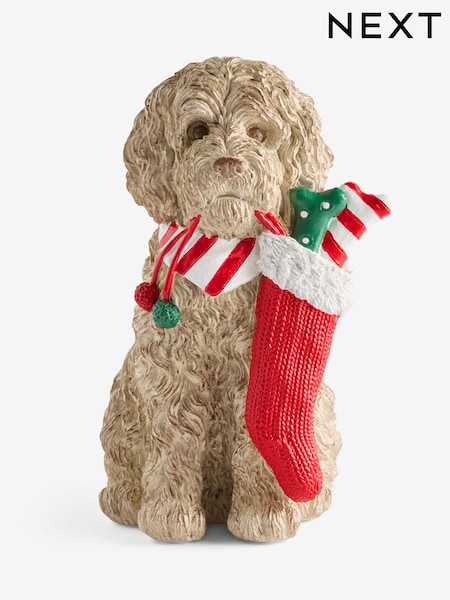 Louie The Labradoodle Christmas Ornament (F06440) | ‏69 ر.ق.
