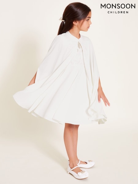 Monsoon Charlotte Embroidered Dress and Cape (F06644) | ‏533 د.إ.‏ - ‏ 604‏ د.إ.