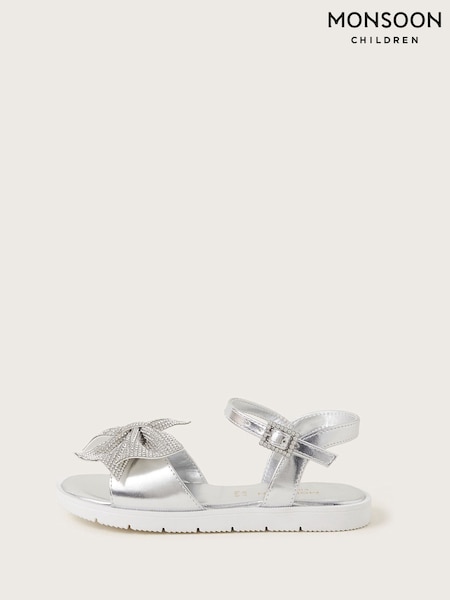 Monsoon Diamante Bow Sandals (F06661) | €41 - €47