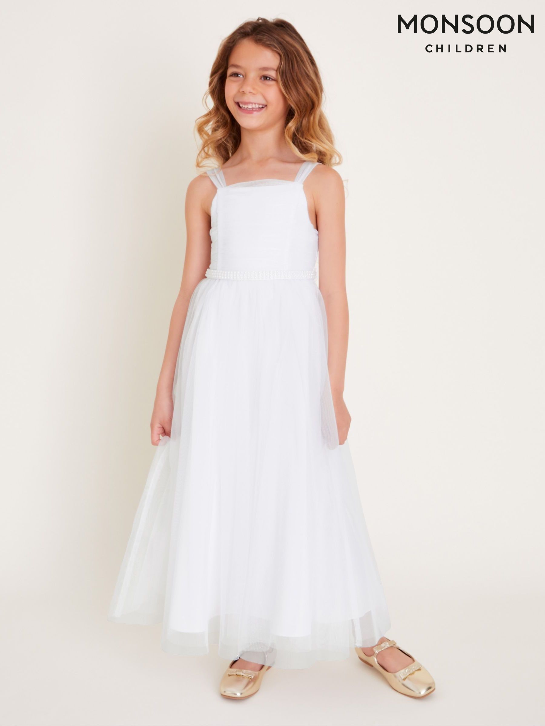 Monsoon White Partywear Other Single Childrenswear | Next Luxembourg