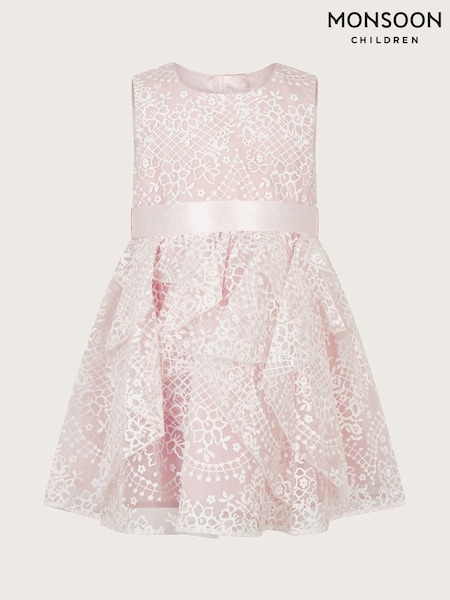 Monsoon Pink Baby Illena Cancan Dress (F06675) | €69 - €76