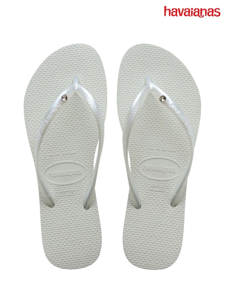 Havaianas Slim Crystal SW II Sandals (F06841) | €53