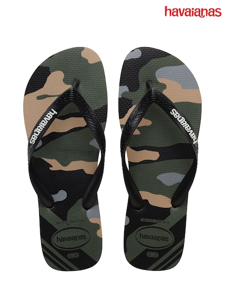 Havaianas Green Camu Sandals (F06853) | €40