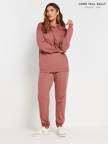 Long Tall Sally Brown Chunky Drawcord Cuffed Joggers (F06947) | $49