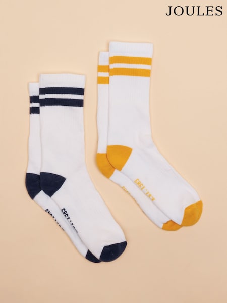 Joules Raindance Navy/Yellow Socks Two pack (F07114) | €11.95
