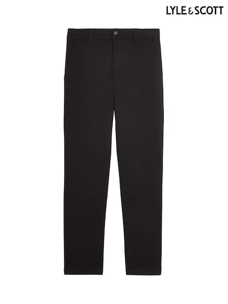 Lyle & Scott Black Chinos Trousers (F07160) | €27 - €31
