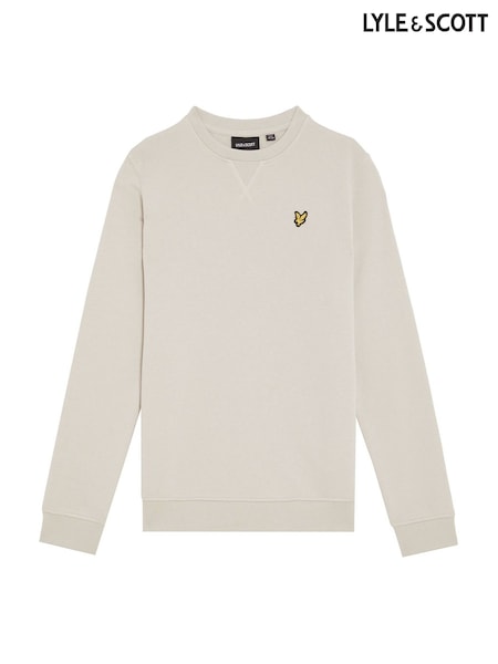 Lyle & Scott Cream Crew Neck 100% Cotton Sweatshirt (F07192) | €30 - €33