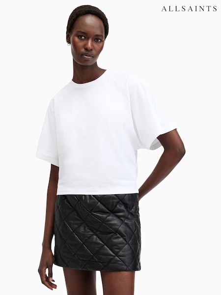 AllSaints White Artia 100% Organic cotton T-Shirt (F07419) | 2,944 UAH
