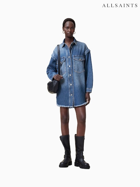 Allsaints Faye Snap Dress (F07429) | ‏900‏₪